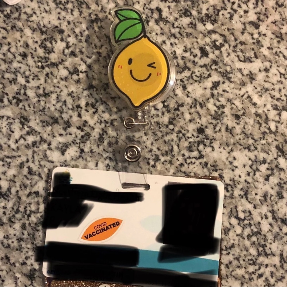 Lemon summer badge reel nurse